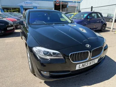 Begagnad BMW 520 Efficient Dynamics 184 HK (135 kW) 2013 Svart Sedan