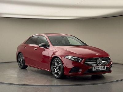 Red Used 2022 Mercedes A180 AMG Line Premium Sedan | £19,350 (Fair price)