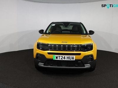 Used Jeep Avenger EV Summit 113 kW (154 HP) 2024 Yellow SUV