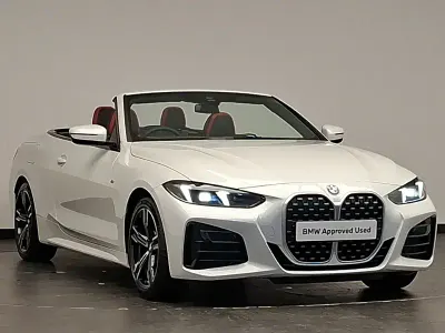 Used BMW 420 Cabriolet M Sport 184 HP (135 kW) 2026 White Cabriolet