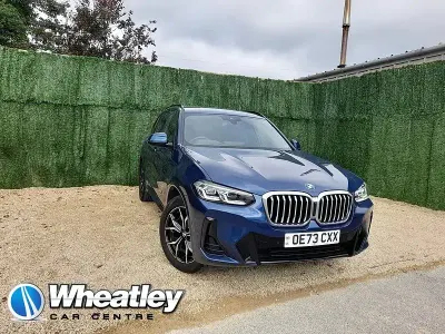 Used BMW X3 M Sport 292 HP (214 kW) 2023 Blue SUV