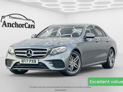 Begagnad Mercedes E220 AMG line 194 HK (142 kW) 2017 Grå Sedan