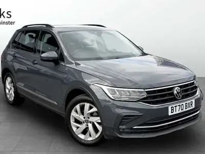Second-hand VW Tiguan S 150 CP (110 kW) 2021 Gri SUV