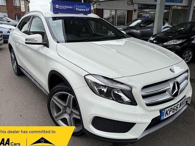Used Mercedes GLA200 AMG line 136 HP (100 kW) 2016 White SUV