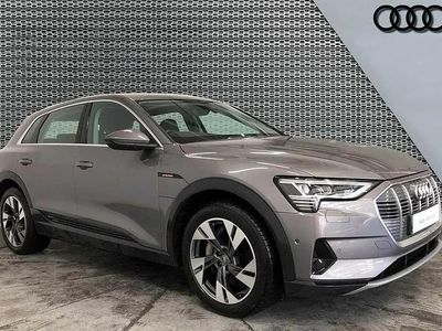 Grey Used 2019 Audi e-tron Advanced SUV | £20,598 (Fair price)