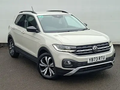 Used VW T-Cross Black Edition 110 HP (80 kW) 2024 Grey SUV