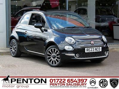 Used Fiat 500 2023 Black Cabriolet