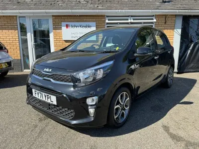 Used Kia Picanto 66 HP (48 kW) 2021 Black Hatchback