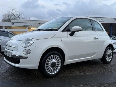 White Used 2011 Fiat 500 Lounge Hatchback | £4,499 (Fair price)