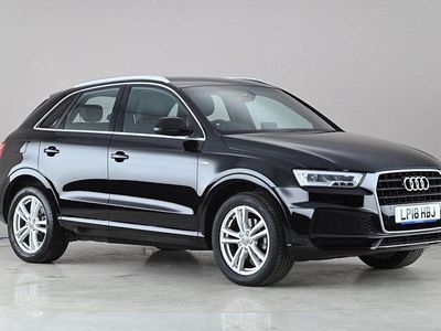 Used Audi Q3 S-Line 150 HP (110 kW) 2018 Black SUV