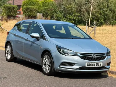 Used Vauxhall Astra Design Edition 2016 Silver Hatchback