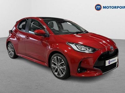 Used Toyota Yaris Hybrid 2022 Red Hatchback
