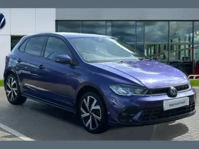 Used VW Polo R-line 95 HP (69 kW) 2023 Purple Hatchback