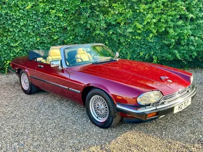 Used Jaguar XJS 217 HP (159 kW) 1990 Red Cabriolet