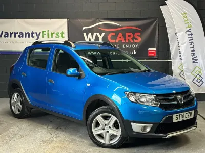 Used Dacia Sandero Lauréate 88 HP (64 kW) 2014 Blue Hatchback