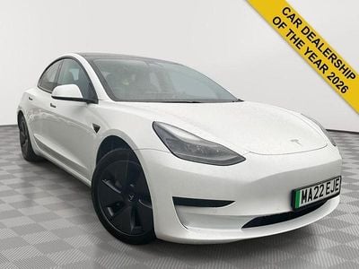 Used Tesla Model 3 Standard Range 366 kW (498 HP) 2022 White Sedan