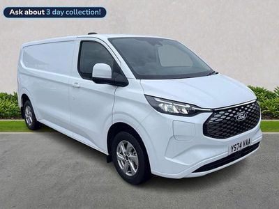Used Ford E-Transit Limited 100 kW (136 HP) 2024 White Van