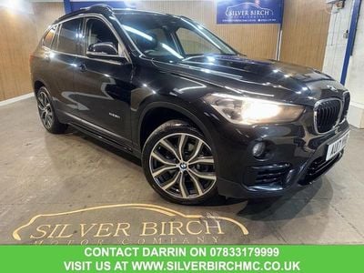 Used BMW X1 Sport Line 192 HP (141 kW) 2017 Black SUV