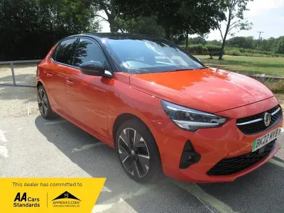 Used Vauxhall Corsa-e SRi 100 kW (136 HP) 2022 Orange Hatchback