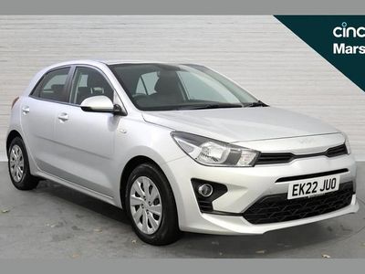 Silver Used 2022 Kia Rio Hatchback | £9,158 (Fair price)