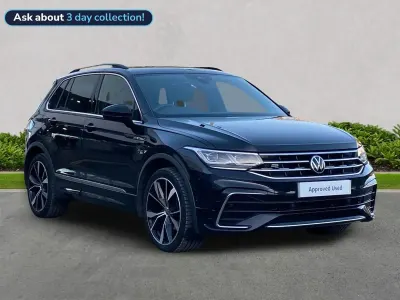 Używany VW Tiguan R-line 150 KM (110 kW) 2022 Czarny SUV