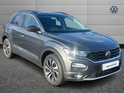 Grey Used 2022 VW T-Roc Active SUV | £18,400 (Fair price)