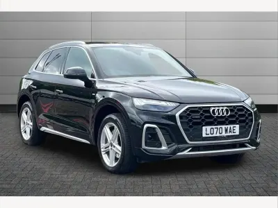 Used Audi Q5 S-Line 265 HP (194 kW) 2021 Black SUV