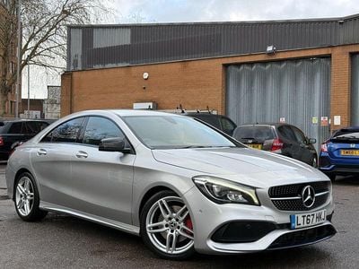 Used Mercedes CLA220 AMG line 177 HP (130 kW) 2017 Silver Sedan