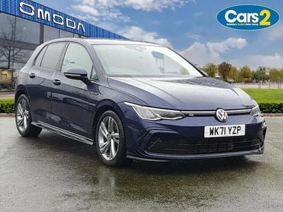 Used VW Golf VIII R-line 148 HP (108 kW) 2022 Blue Hatchback