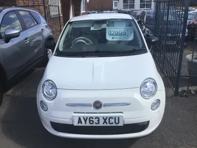 Used Fiat 500 Pop 69 HP (50 kW) 2013 White Hatchback