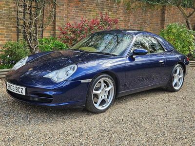 Begagnad Porsche 911 2003 Blå Cab