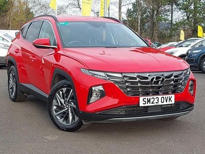 Red Used 2023 Hyundai Tucson Premium SUV | £18,498 (Fair price)