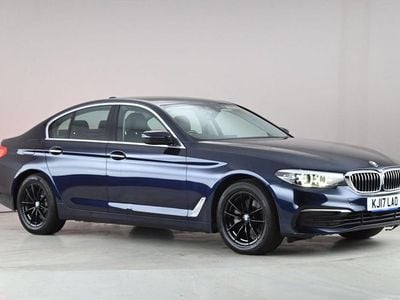 Used BMW 520 2017 Blue Sedan