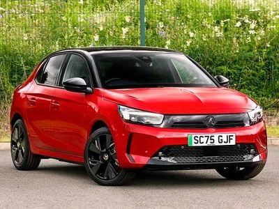 New Vauxhall Corsa-e Ultimate 100 kW (136 HP) 2025 Premium metallic  crimson red Hatchback