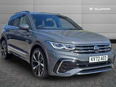 Used VW Tiguan R-line 150 HP (110 kW) 2022 Grey SUV