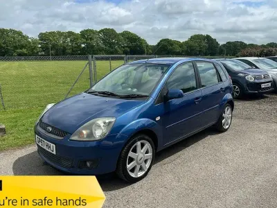 Used Ford Fiesta Zetec 2008 Blue Hatchback