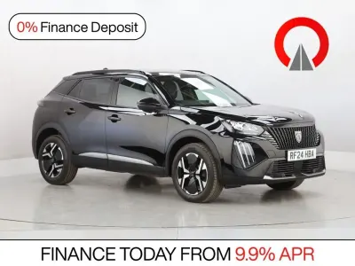 Used Peugeot 2008 Allure 130 HP (95 kW) 2024 Black SUV