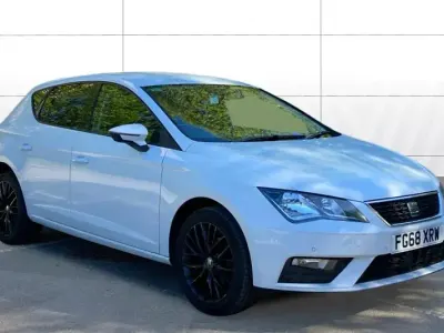 Begagnad Seat Leon SE Dynamic 115 HK (84 kW) 2018 Vit Halvkombi