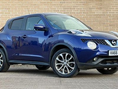 Blue Used 2016 Nissan Juke Tekna SUV | £5,995 (Fair price)