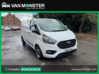 Used Ford Transit Custom Trend 130 HP (95 kW) 2022 White Van