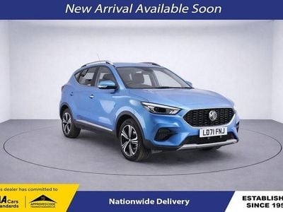 Used MG ZS Excite 106 HP (77 kW) 2021 Blue SUV