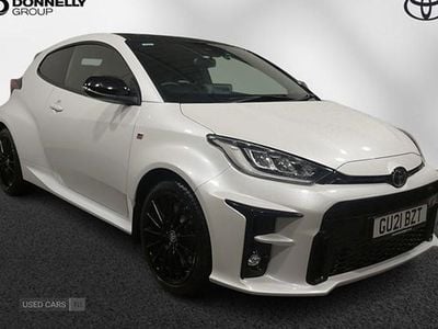 White Used 2021 Toyota Yaris Hatchback | £27,495 (Fair price)