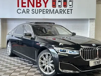 Used BMW 745e Comfort Edition 394 HP (289 kW) 2021 Black Sedan