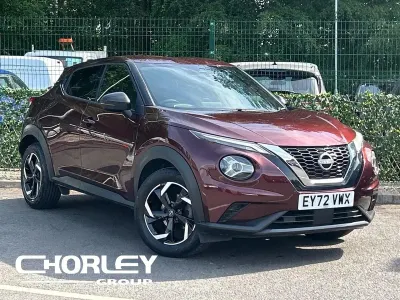 Used Nissan Juke N-Connecta 114 HP (83 kW) 2022 Red SUV