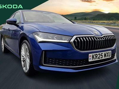 Blue Used 2025 Skoda Superb LAURIN & KLEMENT Hatchback | £34,448 (Expensive)