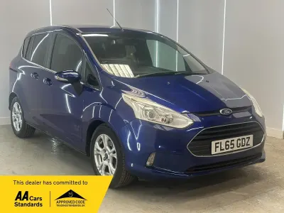 Used Ford B-MAX Zetec 105 HP (77 kW) 2015 Blue MPV