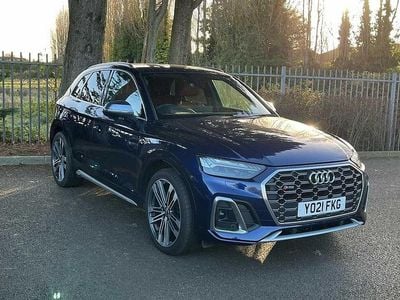 Used Audi SQ5 Comfort 341 HP (250 kW) 2021 Blue SUV