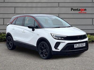 Used Vauxhall Crossland GS Line 108 HP (79 kW) 2022 White SUV