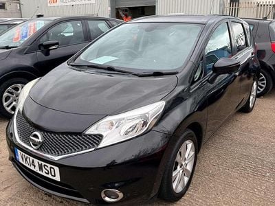Used Nissan Note S 98 HP (72 kW) 2014 Black Hatchback