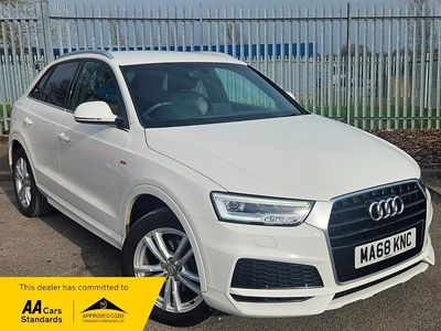 Used Audi Q3 S-Line 150 HP (110 kW) 2018 White SUV